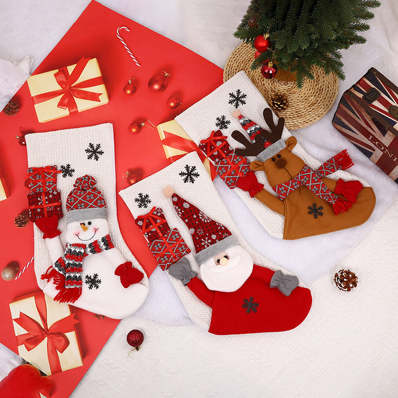 Weihnachtssocken, Weihnachtsgeschenke, Weihnachtsmann, Rentier, Weihnachtsgeschenktüten, Christbaumanhänger, Weihnachtsgeschenke