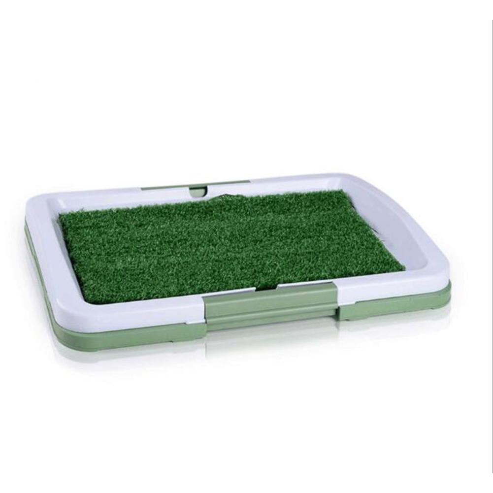 LumiParty Kreative Haustier Hund Gitterwiese Toilette Haustierbedarf
