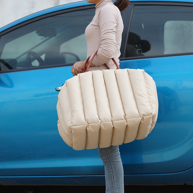 Haustiernest, Reise-Katzennest, Hundenest, Käfigmatte, Handtasche, Auto, Dual-Use-Winterwärme