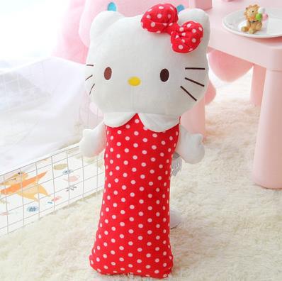Schulterpolster für Autosicherheitsgurte, PP-Baumwolle, Sicherheitsgurtbezug für Kinder, Cartoon Hello Kitty, Zubehör, Sicherheitsgurtkissen