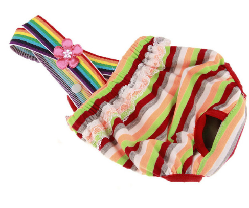 Small Cute Pet Dog Panty Sanitary Pants Underwear Hygienic Pant Short Cotton Pet Physiological Panties Toilet for dog Cachorro