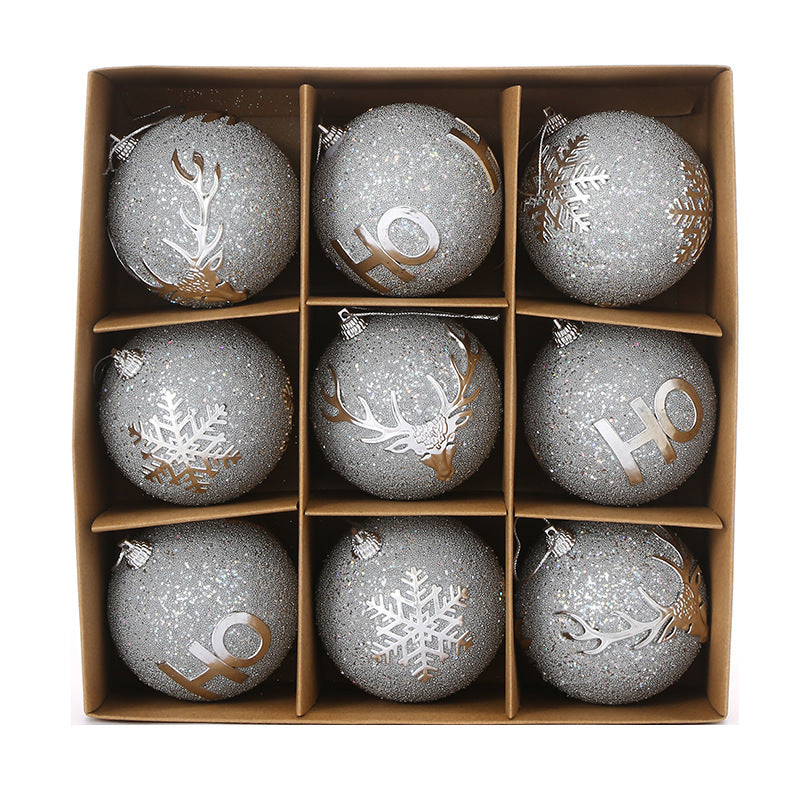 Weihnachtskugel Set Weihnachten Kreatives Design Weihnachtskugel Dekokugel Weihnachtsgeschenkkugel
