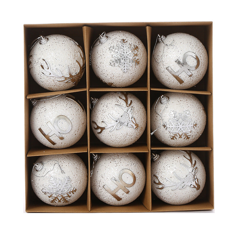 Weihnachtskugel Set Weihnachten Kreatives Design Weihnachtskugel Dekokugel Weihnachtsgeschenkkugel