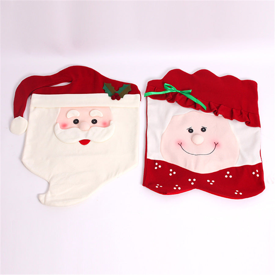 Weihnachtsdekorationen Esszimmerstuhlbezüge Weihnachtsstuhlbezüge Weihnachtsbedarf 