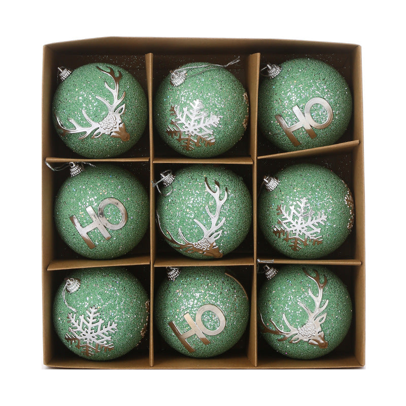 Weihnachtskugel Set Weihnachten Kreatives Design Weihnachtskugel Dekokugel Weihnachtsgeschenkkugel