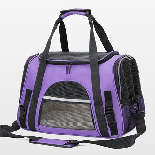 Haustiertasche, tragbarer Katzenrucksack, einfache und atmungsaktive Haustiertasche, Umhängetasche für Haustiere, Haustier-Autotasche
