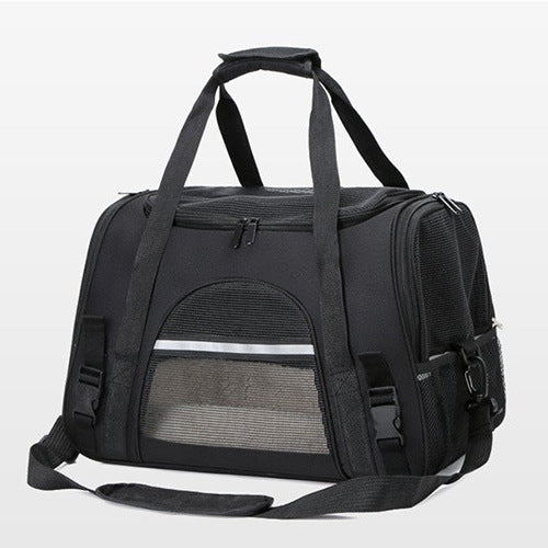 Haustiertasche, tragbarer Katzenrucksack, einfache und atmungsaktive Haustiertasche, Umhängetasche für Haustiere, Haustier-Autotasche