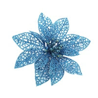 Weihnachtsbaum Weihnachtssimulation Blume Weihnachtsschmuck Baum Hängende Verzierung PVC Weihnachtsbaumschmuck für Zuhause S520 