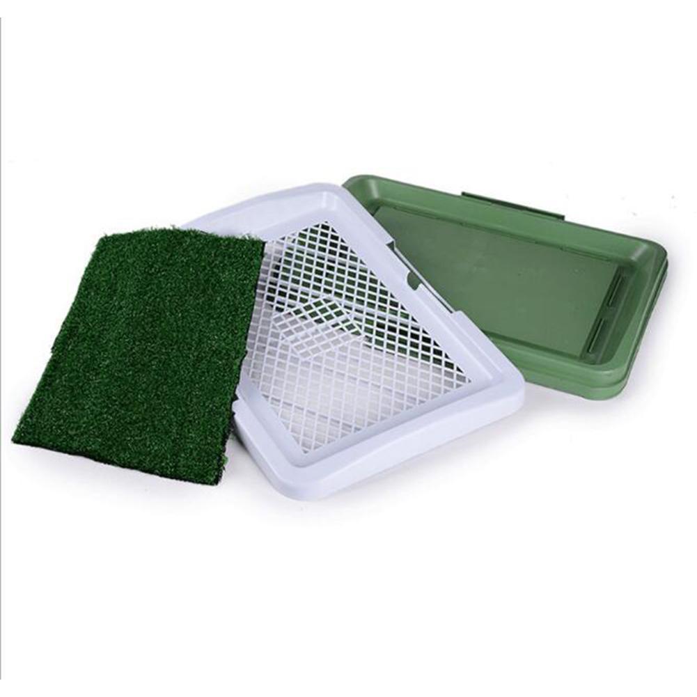 LumiParty Kreative Haustier Hund Gitterwiese Toilette Haustierbedarf