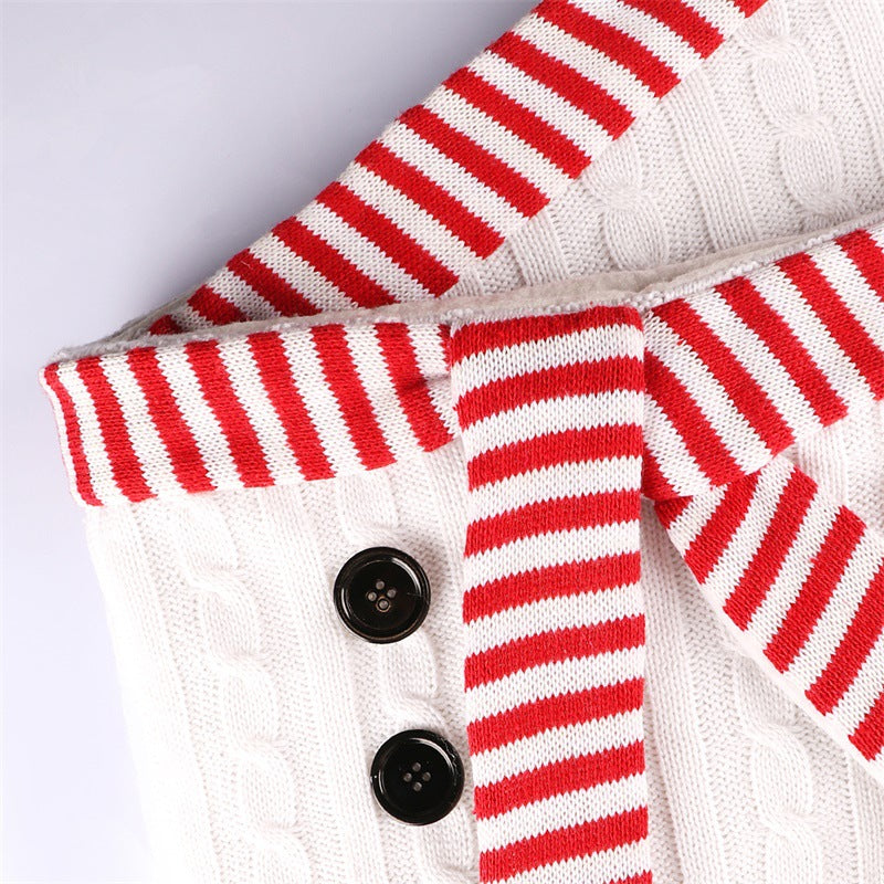 Weißes Weihnachtsshirt, Schal, Christbaumrock, Weihnachtsdeko, Christbaumfußband, Christbaumrock