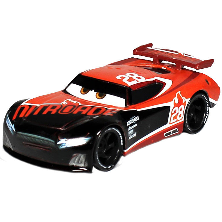 Racing Car Story Jackson Black Storm Toy Car Old Mo Alloy Car Model Old Mo Black Storm Children's Toy Car