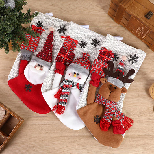 Weihnachtssocken, Weihnachtsgeschenke, Weihnachtsmann, Rentier, Weihnachtsgeschenktüten, Christbaumanhänger, Weihnachtsgeschenke