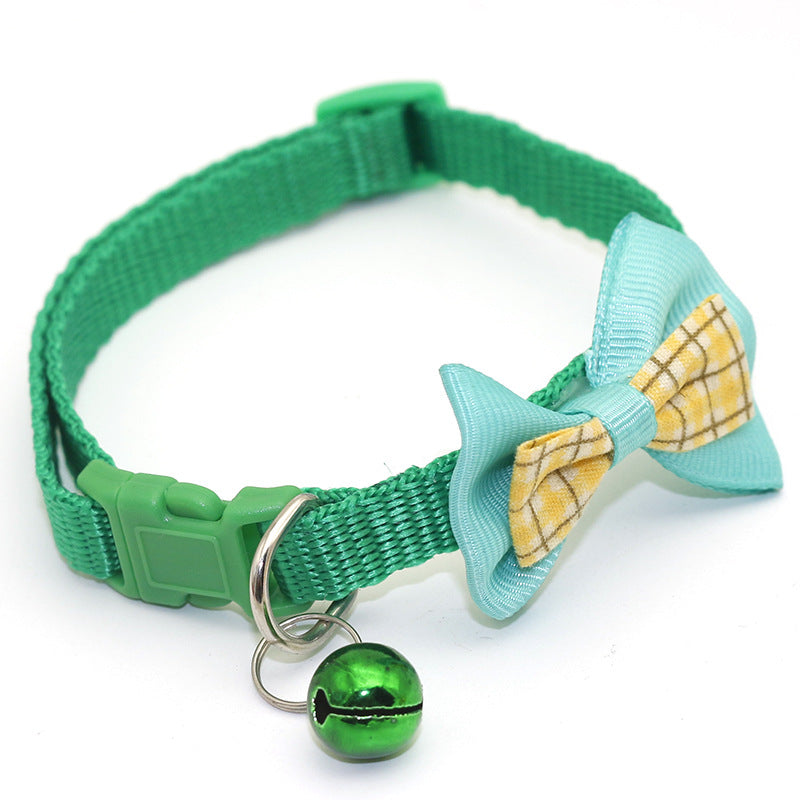 Neues Gitterhalsband mit Schleife für Katzen und Hunde