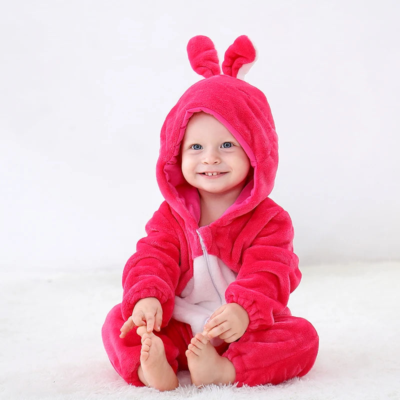 Baby Rompers Toddler Animal Jumpsuit Infant Clothes Pyjamas Kids