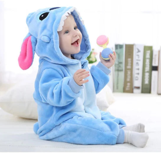 Baby Rompers Toddler Animal Jumpsuit Infant Clothes Pyjamas Kids