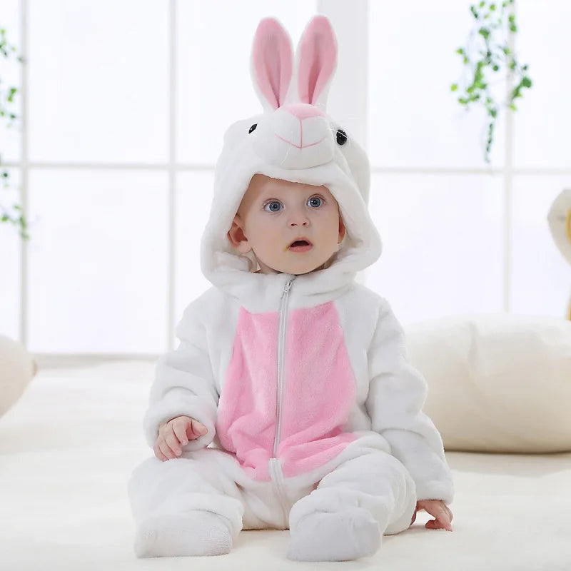 Baby Rompers Toddler Animal Jumpsuit Infant Clothes Pyjamas Kids